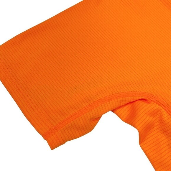 NWT Hoka One One Men's Glide Short Sleeve Performance T-Shirt Orange Small - Picture 14 of 14